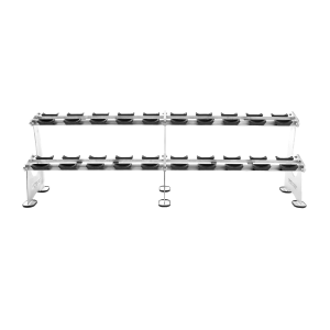 ULTERON CHROME DUMBBELL RACK - 10 PAIR