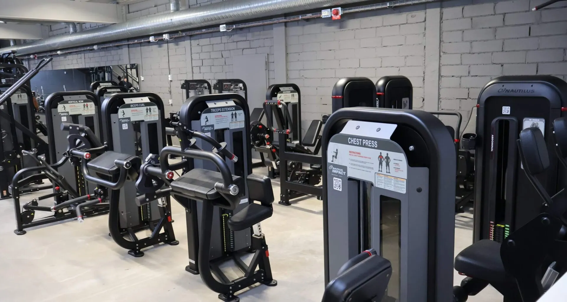 Nautilus styrkemaskiner hos Styrkehallen, Luleå