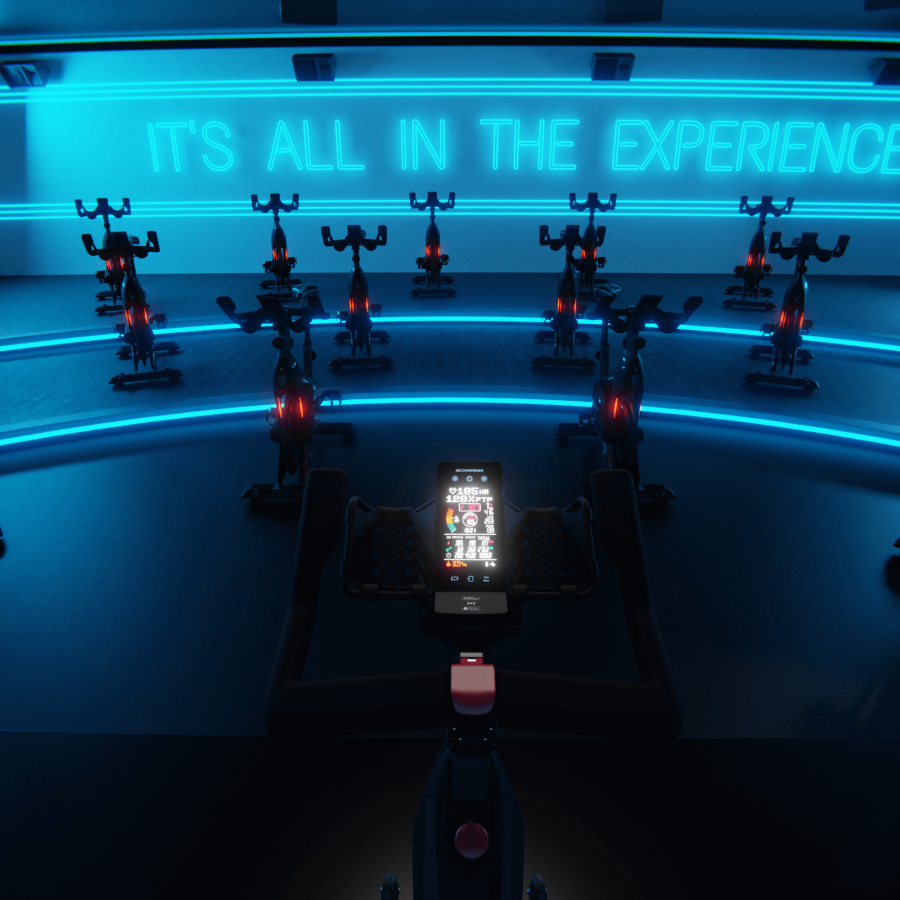 Schwinn Z Bike i gruppträningssal